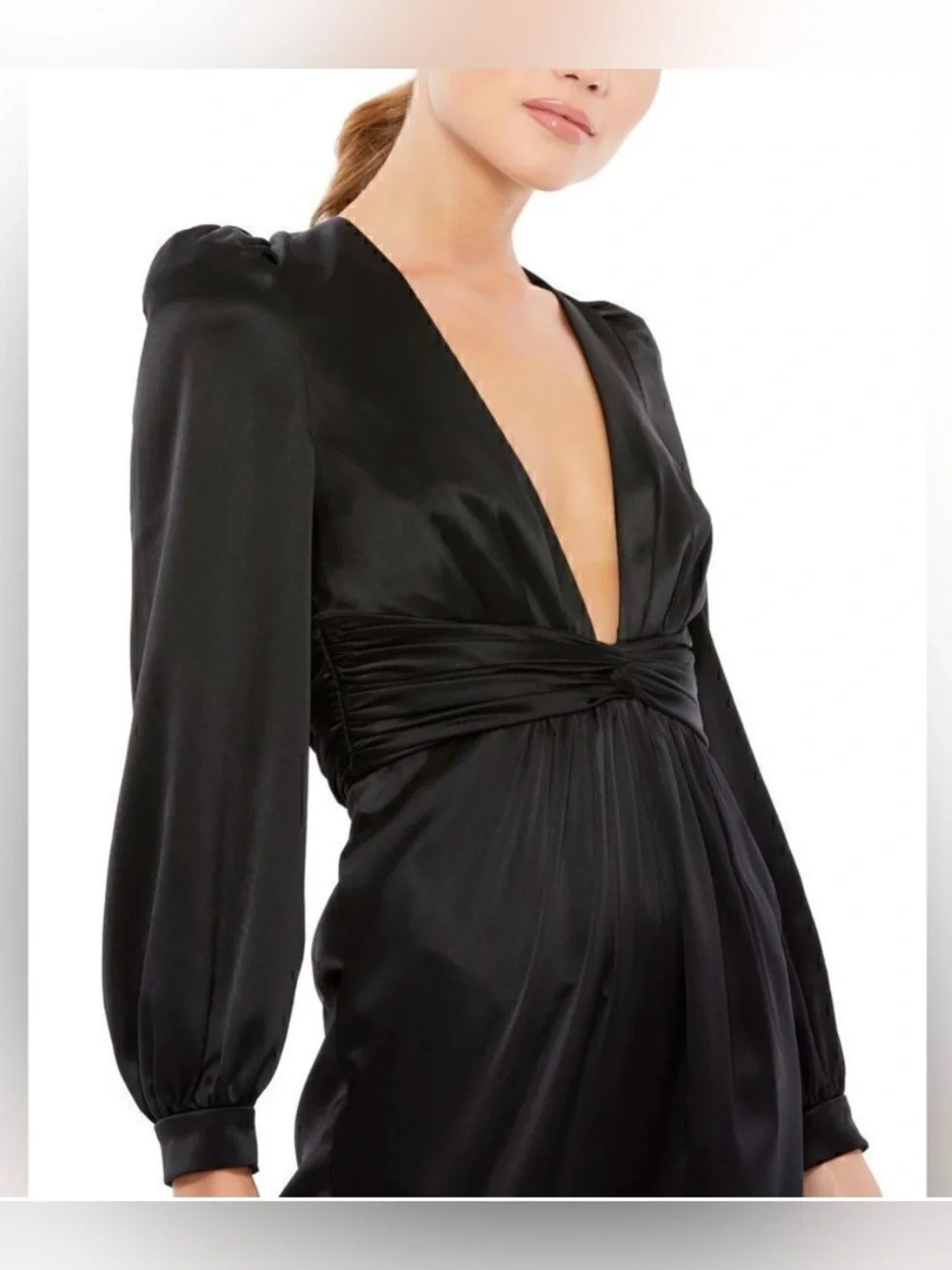 Mac Duggal elegant black